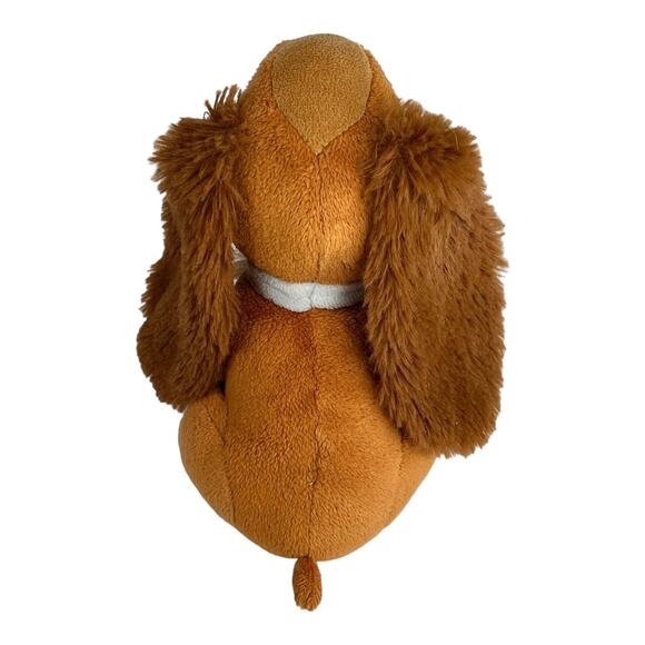 Vintage Disney LADY & Tramp PLUSH 8” Stuffed Animal Cocker Spaniel Puppy Dog - Picture 3 of 6